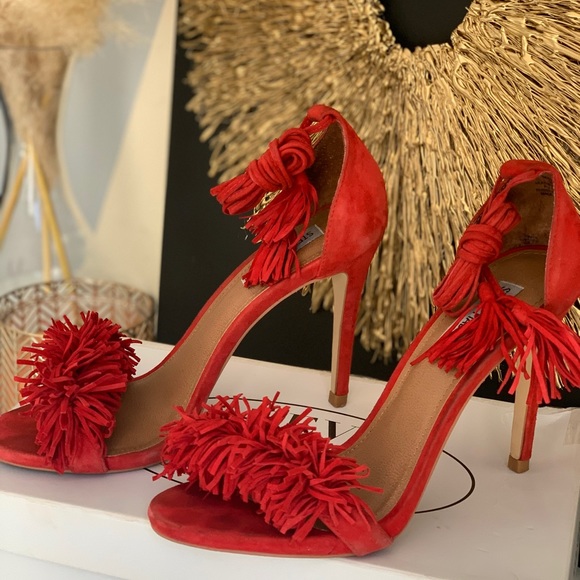 Steve Madden Fringe Heels - Picture 2 of 7